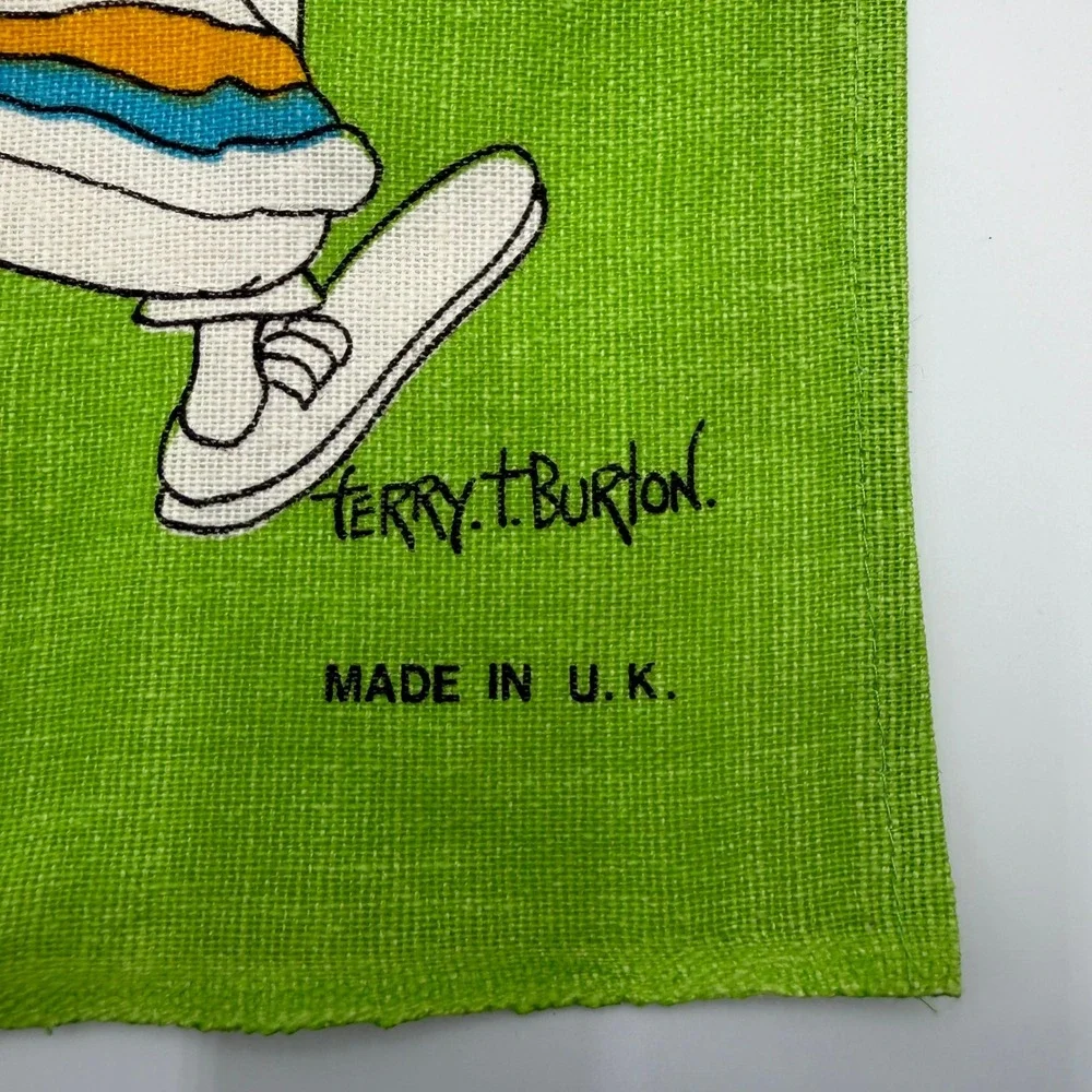 Vintage Richlin Cricket Lovely Cricket Tea Towel Terry T Burton Green UK RL475
